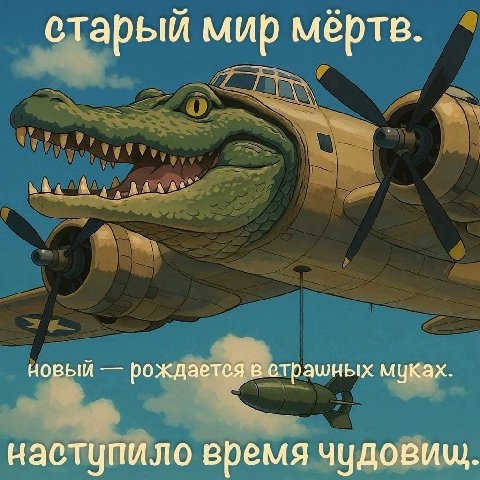 старый мир мёртв. новый рождается в страшных муках. наступило время чудовищ