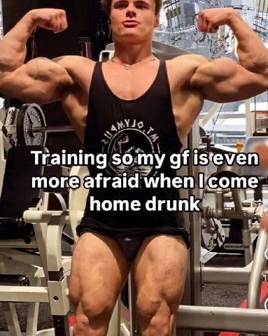 Training so my is more afraid come home drunk