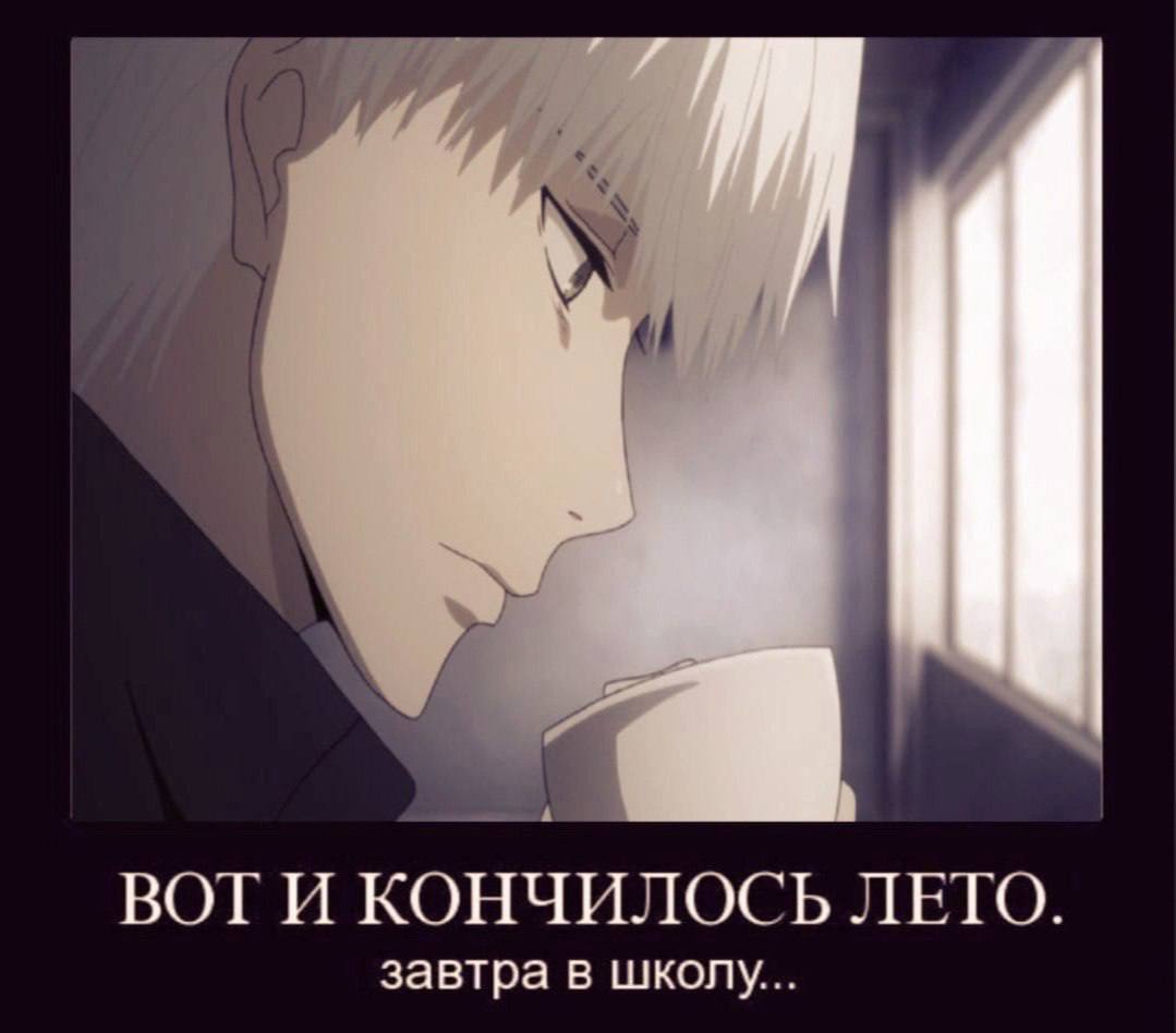 ВОГИ КОНЧИЛОСЬ ЛЕТО завтра в школу...