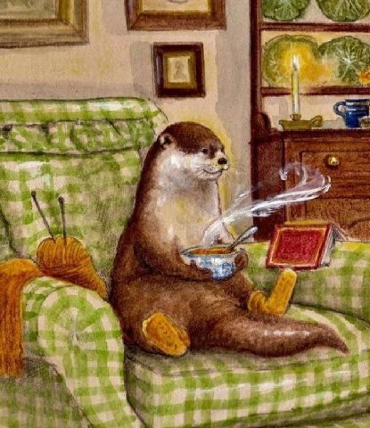 И опять утры... хоть и нарисованные