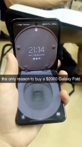 the only reason to buy а $2000 Galaxy Fold