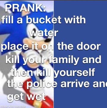 В fill a bucket with ater plac the door amily and ourself arrive an get