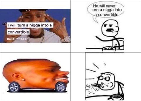 Не will never turn a nigga into ‚а convertible nigga intoa