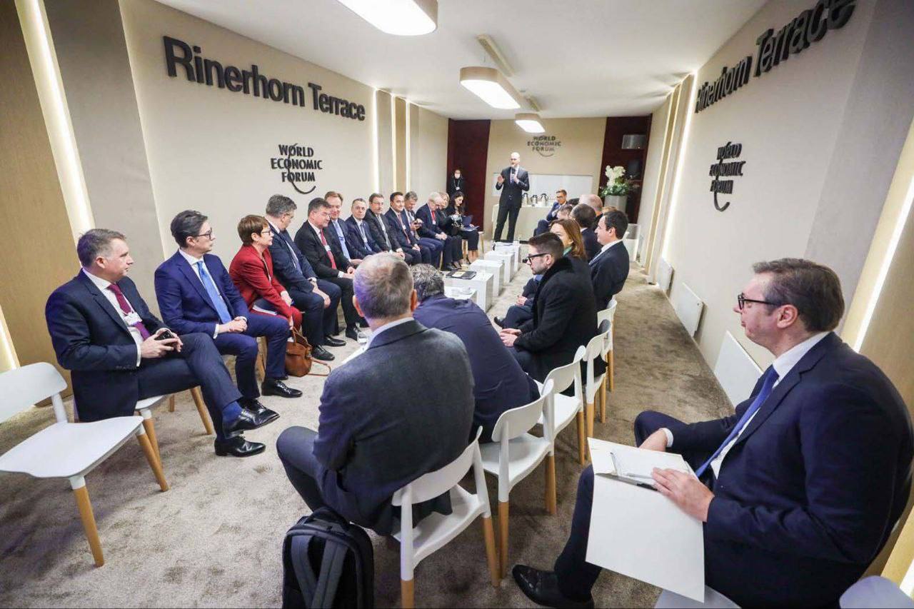 every economic forum room has the cuck chair