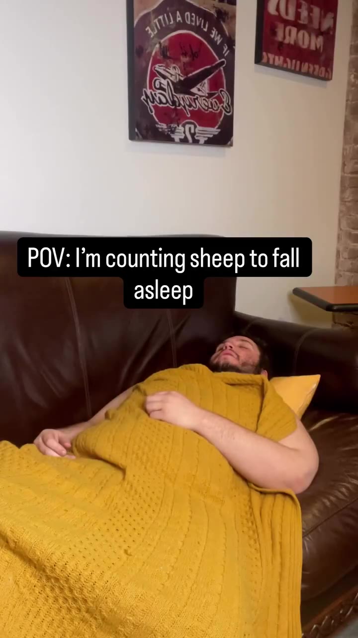 POV: I’m counting sheep to fall №