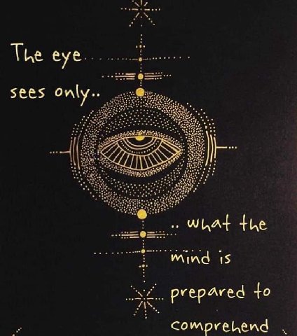 Тке eye SEES the prepared to