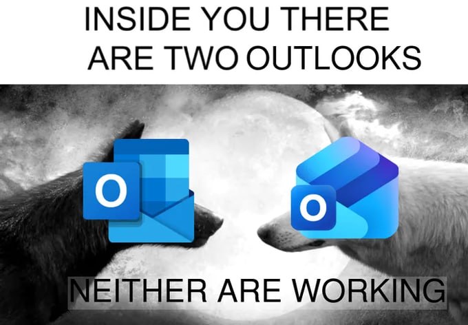 INSIDE YOU THERE ARE TWO OUTLOOKS О ARE