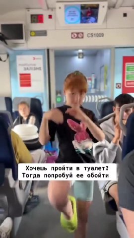 Хочешь пройти в туалет? Тогда попробуй ее обойти