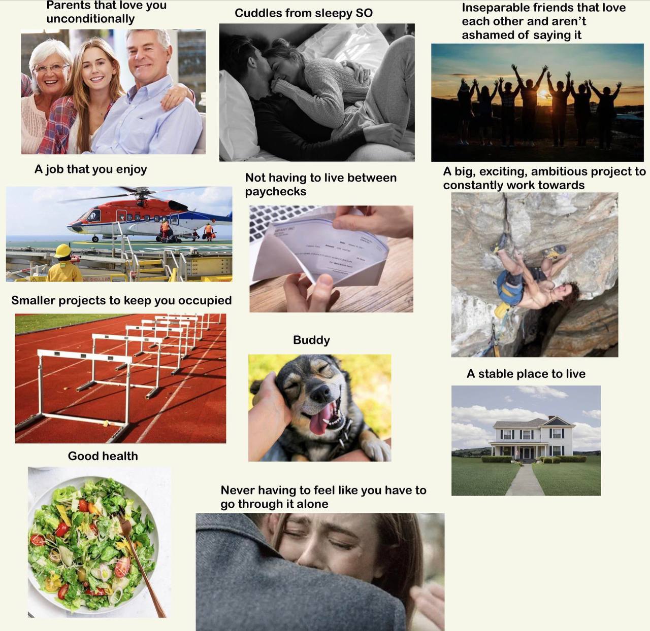 The life you all deserve starterpack