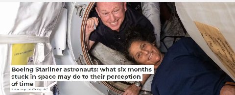 и Boeing Starliner astronauts: what six months stuck in space may to their of time Published: August 16, 2024 BST