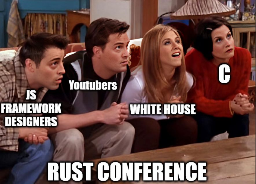 Youtubers FRAMEWORK WHITE HOUSE DESIGNERS RUST CONFERENCE