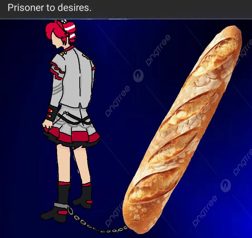 Prisoner to desires.