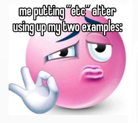 my examples: