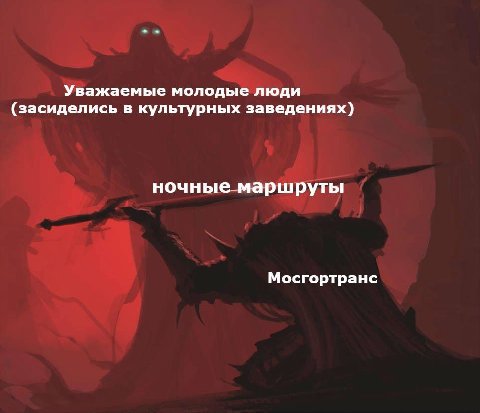 Уважаемые молодые люди (засиделись в культурных заведениях) ночные маршруты Мосгортранс
