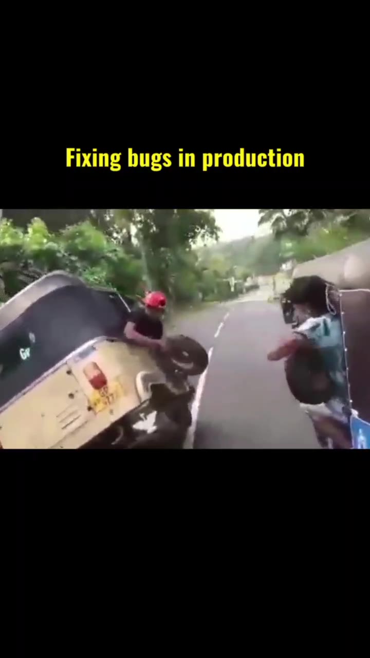 Fixing bugs in production