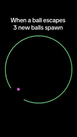 3 new balls spawn