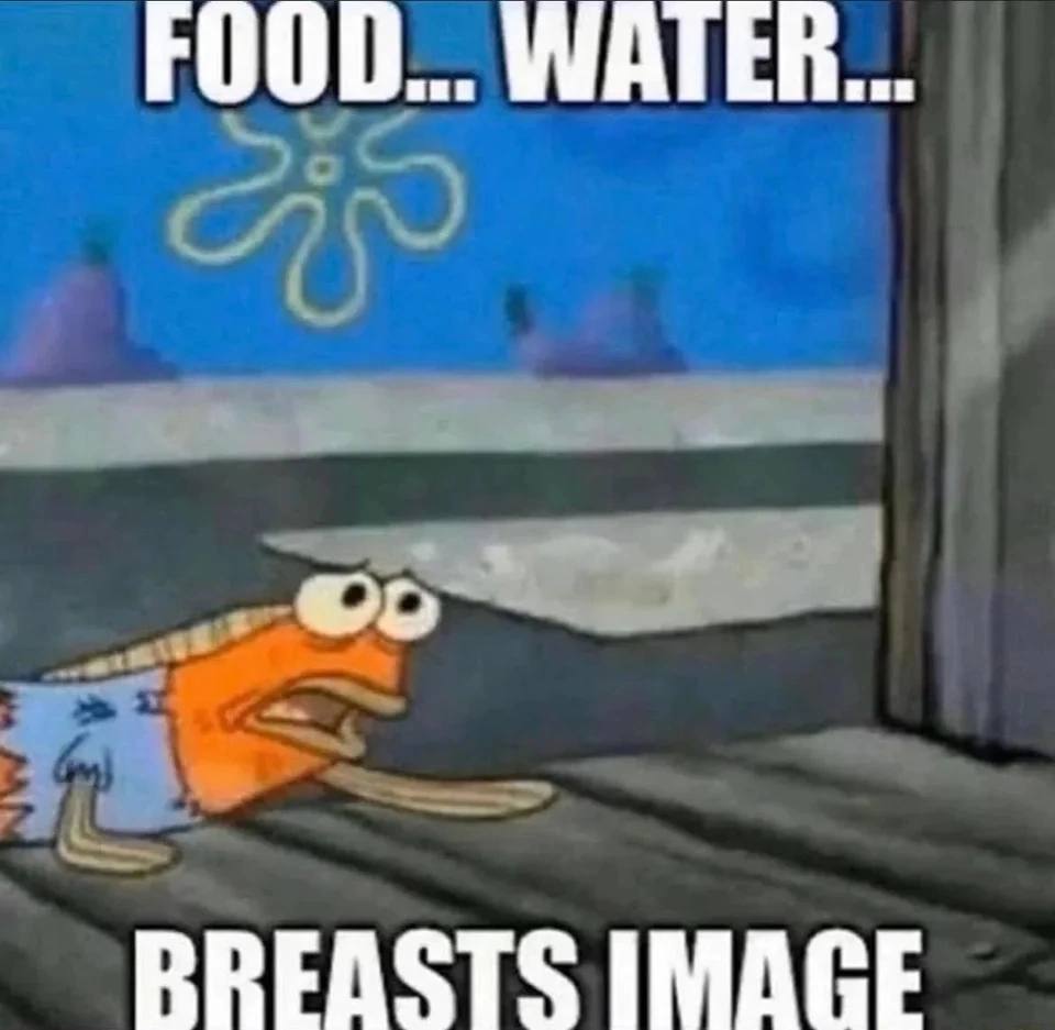 WATER... 4 RREASTS IMAGE