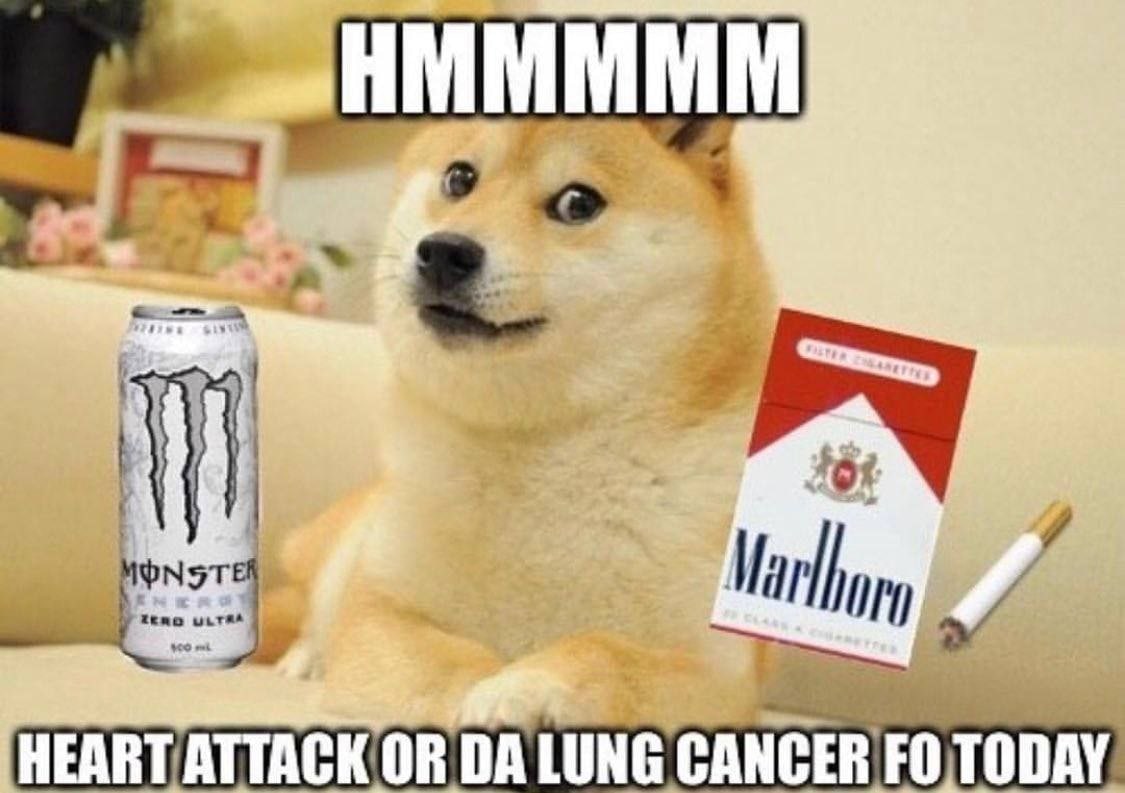 2 Mar) HEART ATTACK OR LUNG CANCER