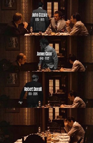 if john 1935-1918 4a у James Caan 1940-2022 Robert Duvall 2026
