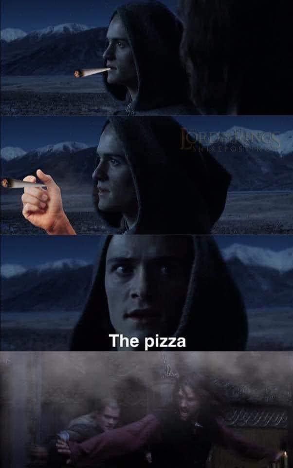 The pizza