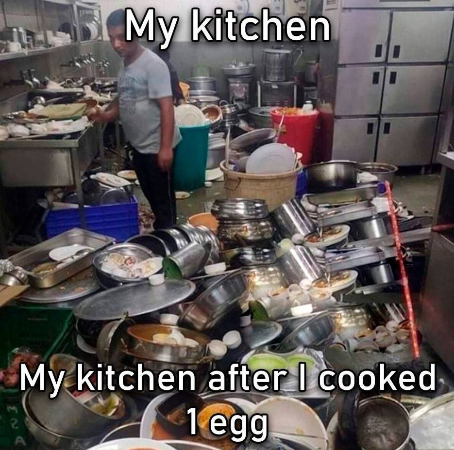 kitchen My kitchen аНег cooked 73,