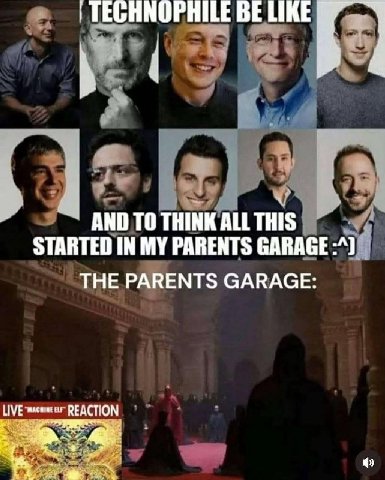 TEGHNOPHILE BE LIKE 4 АНО ТО STARTED IN MY PARENTS GARAGE THE PARENTS GARAGE: LIVE REACTION