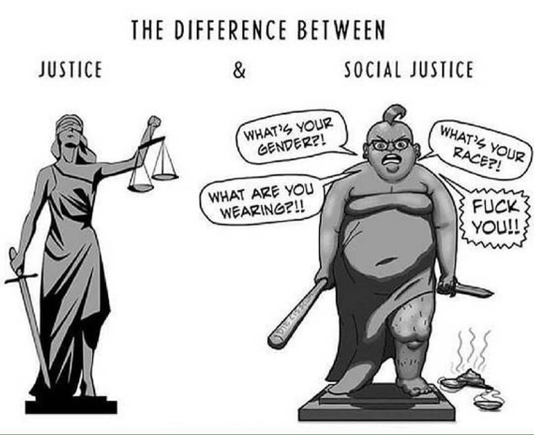 THE DIFFERENCE BETWEEN JUSTICE SOCIAL JUSTICE 2! We WHAT ARE YOU И 4 7