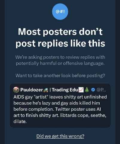 don’t ost posters аоп post replies like this “-Pauldozer Trading AIDS gay leaves shitty art unfinished because he's lazy and gay aids killed him before completion. Twitter poster uses art to finish sh