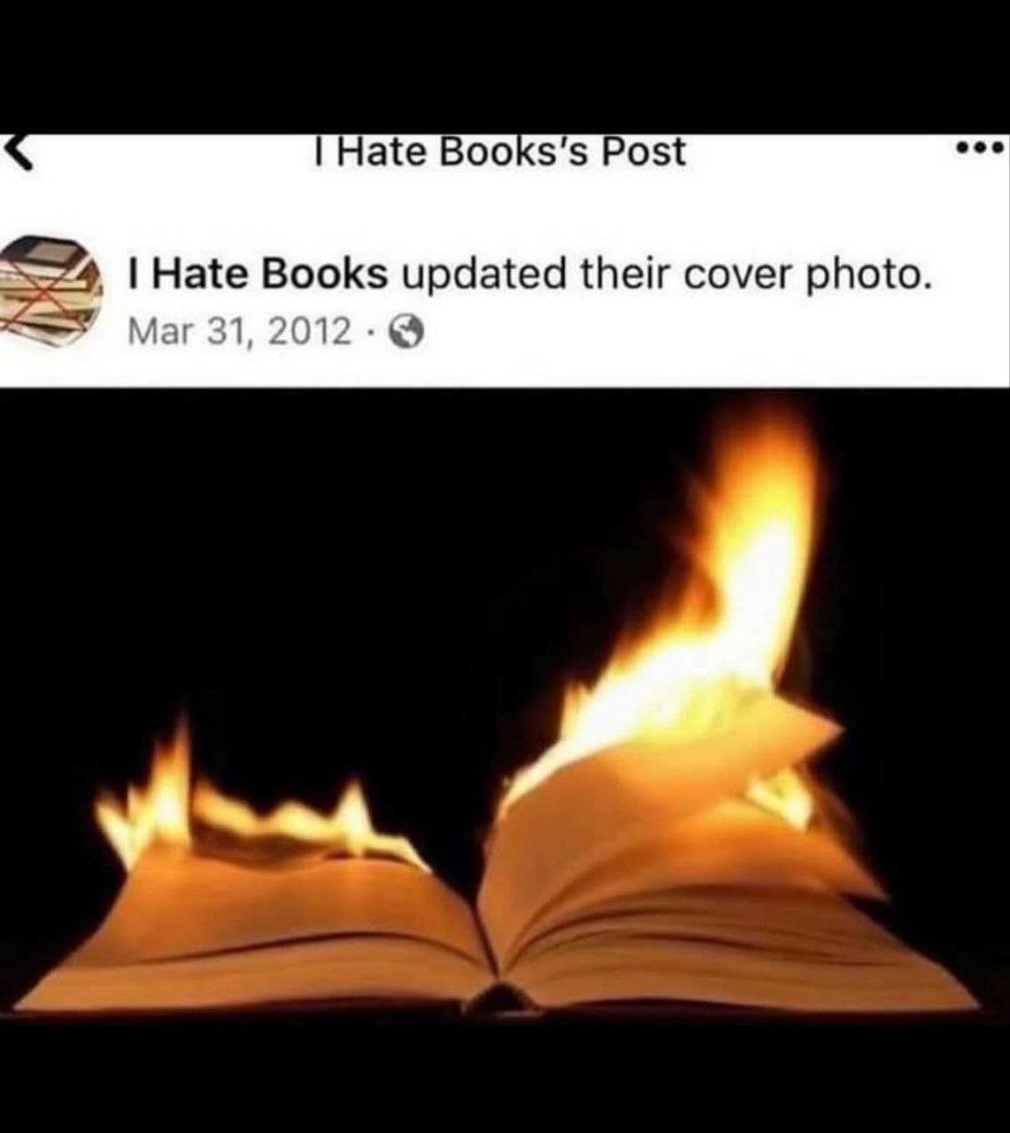 ooks's Post eee Hate Books updated their cover photo. Маг 31, 2012