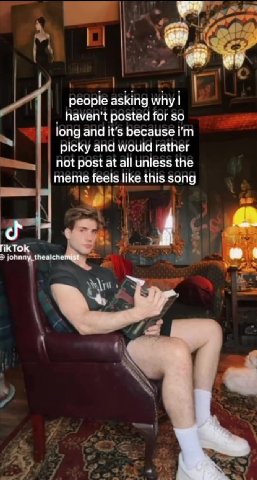 people asking why | |. haven't posted for so picky and would rather