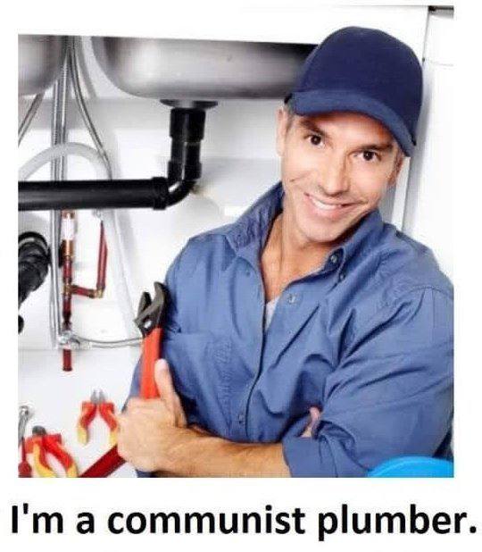 4 a communist plumber.