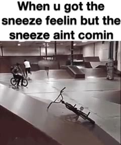 sneeze feelin but the sneeze aint comin