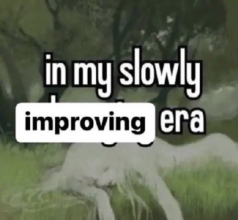 in my slowly