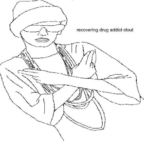 ecovering drug addict clout IS