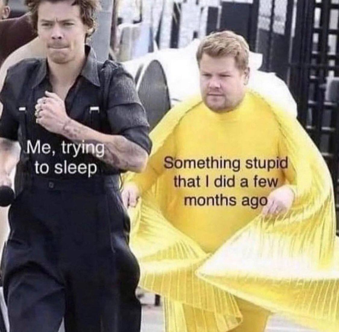 2 to sleep Something stupi that did a few months ago
