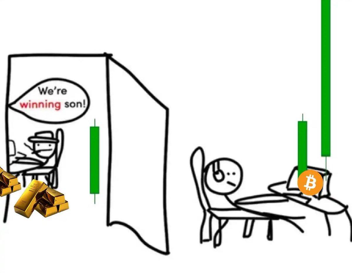 We’re winning son! i