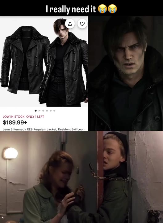 Ireally needit ®Ф® Leon Kennedy RES Requiem Jacket, Resident Evil con | — .