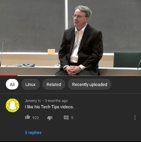 Linux Related Recently uploaded Jeremy 3 months ago like his Tech Tips videos. 923 5 replies
