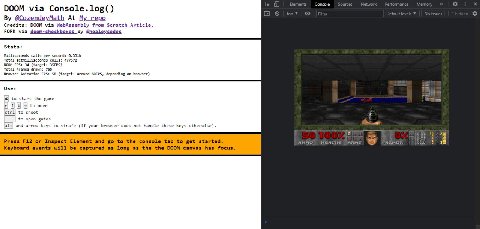 https://mattcozendey.github.io/

https://github.com/MattCozendey/doom-console-log