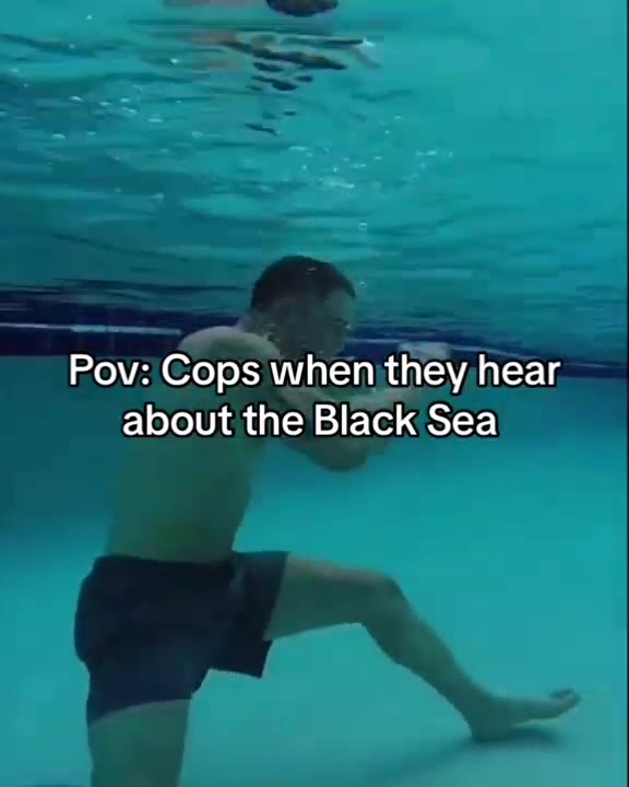 Pov: Cops \мпепипеу.пеаг about the Black Sea