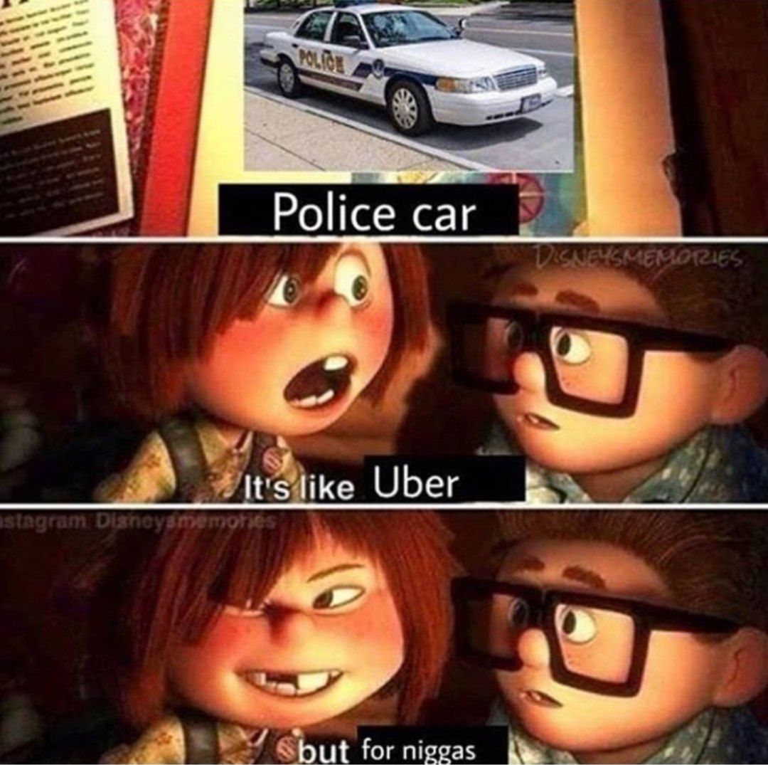 Police car It's like Uber be 7 but