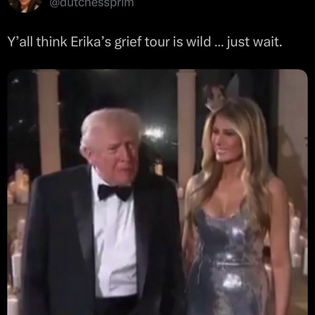 Y’all think Erika’s grief tour is wild just wait