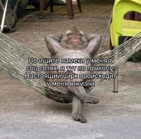 He ищите намеки у меня сетях, приколу. цирк происходит уменя в жизни;