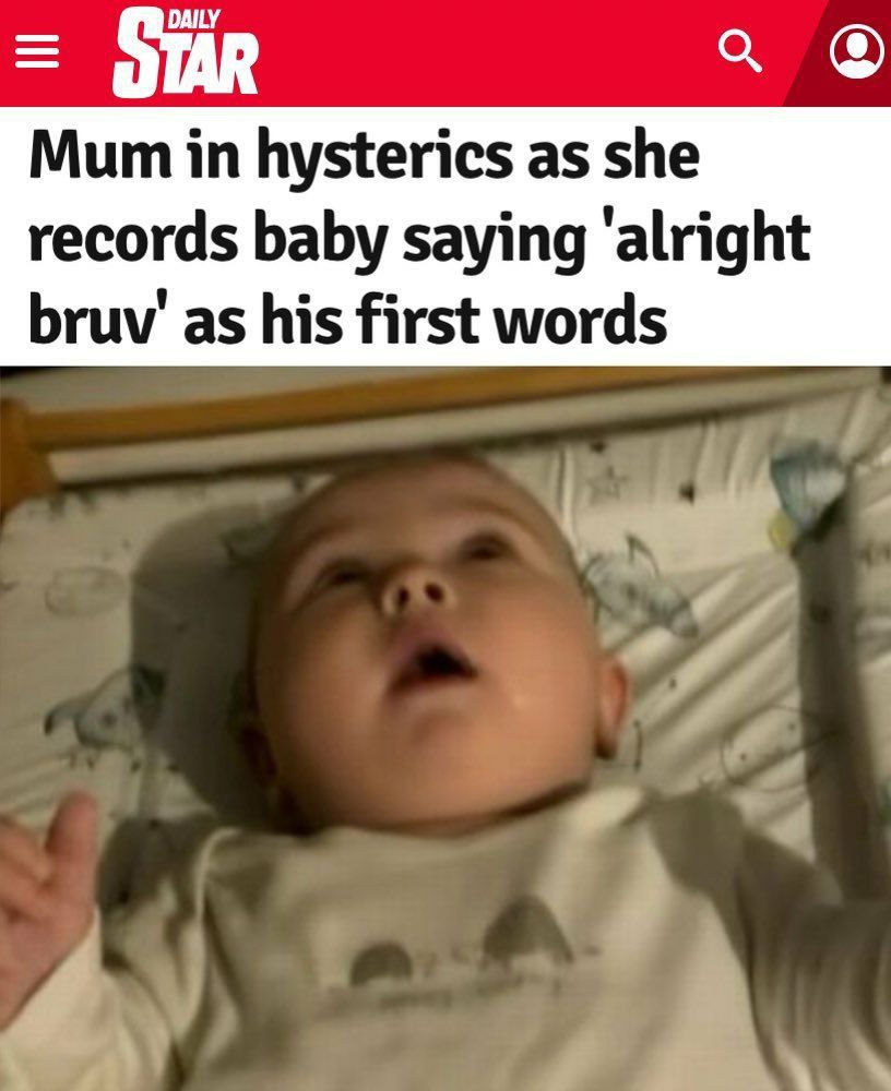 most Bri'i'sh little lad out 'ere