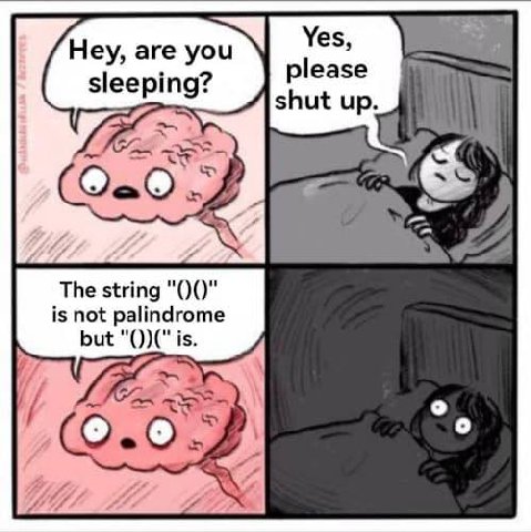Hey, are you Yes, please sleeping? shut up ©9748) The string is not palindrome but is. 20