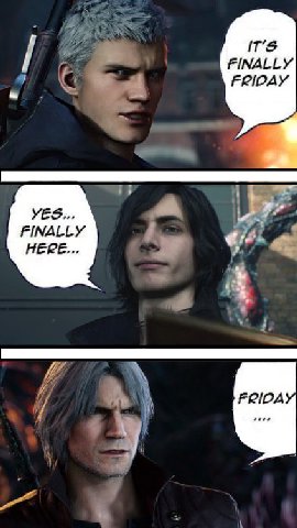 FINALLY FRIOAY УЕЗ... FINALLY НЕРЕ...