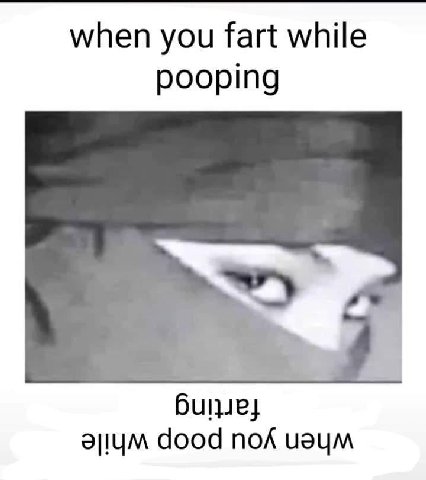 when you fart while pooping dood пол