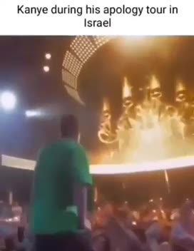 Kanye during his apology tour in