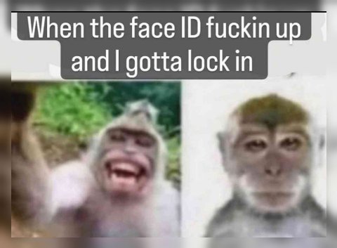 When the face fuckin gotta lock in