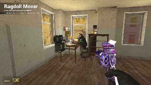 Raadoll Mover Allows advanced movement of ragdolls! Left click to select and move bones. Click with mid mouse button to between И i I Mov HEALTH 0 0